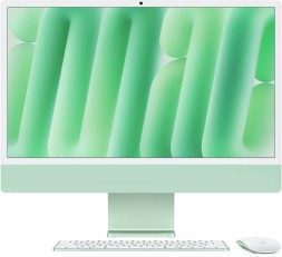 Apple iMac 24" Retina 4,5K (M4 10C CPU, 10C GPU) 16/256GB SSD, зеленый