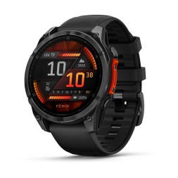 Garmin Fenix 8 AMOLED, 47 mm (Slate Gray/Black Silicone Band)